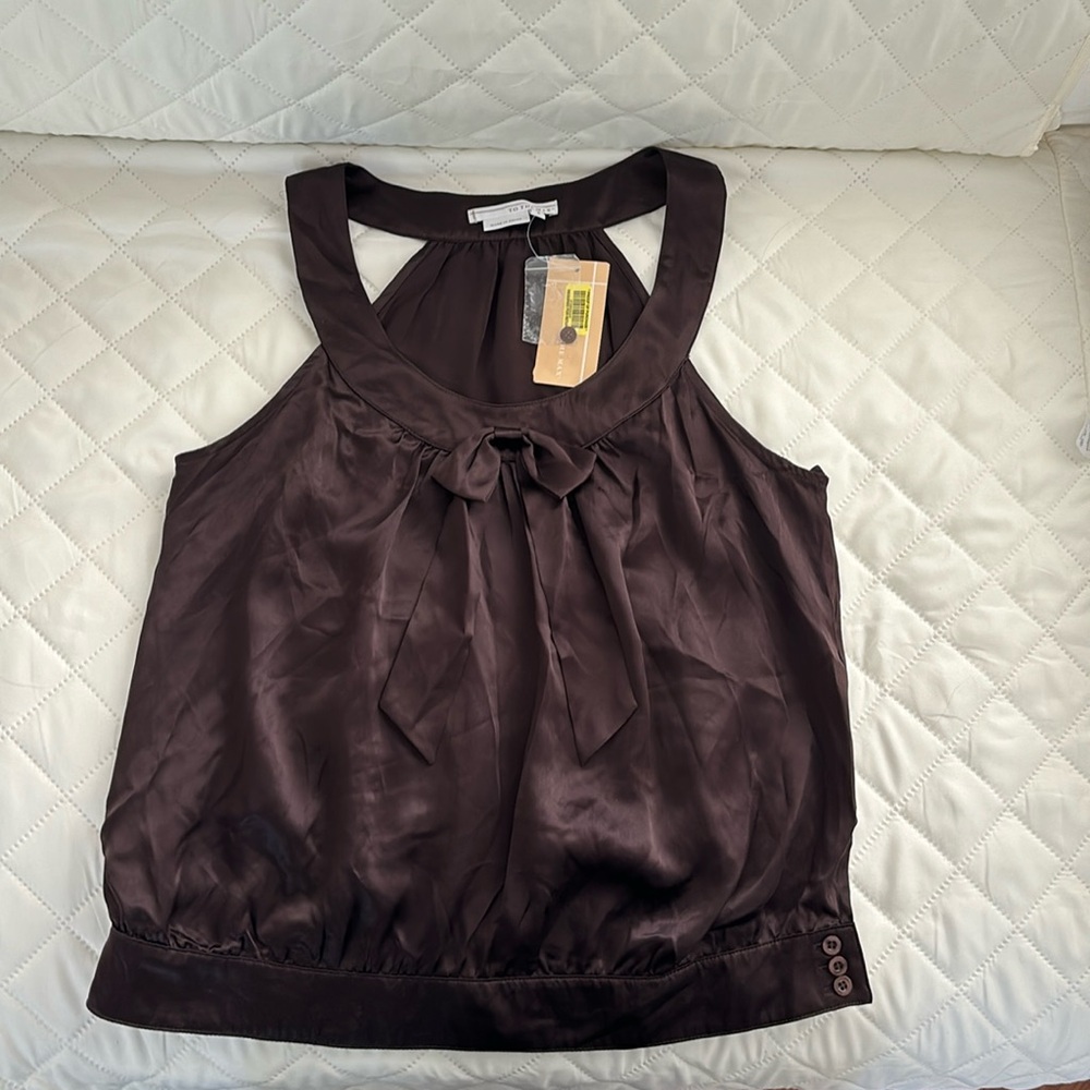 To The Max 100% silk Top